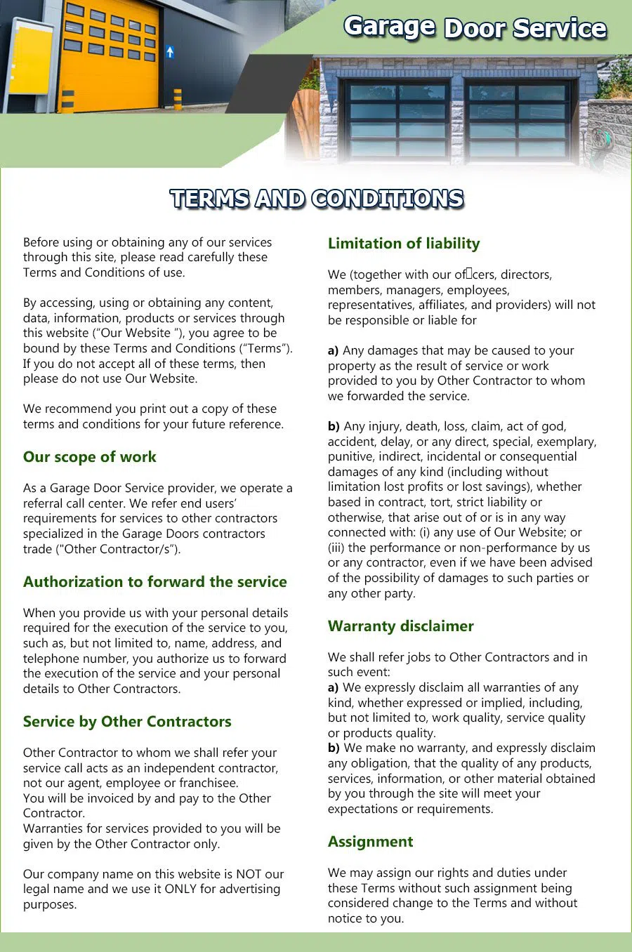 Expert Garage Doors Repair Service Baltimore, MD 410-803-5462